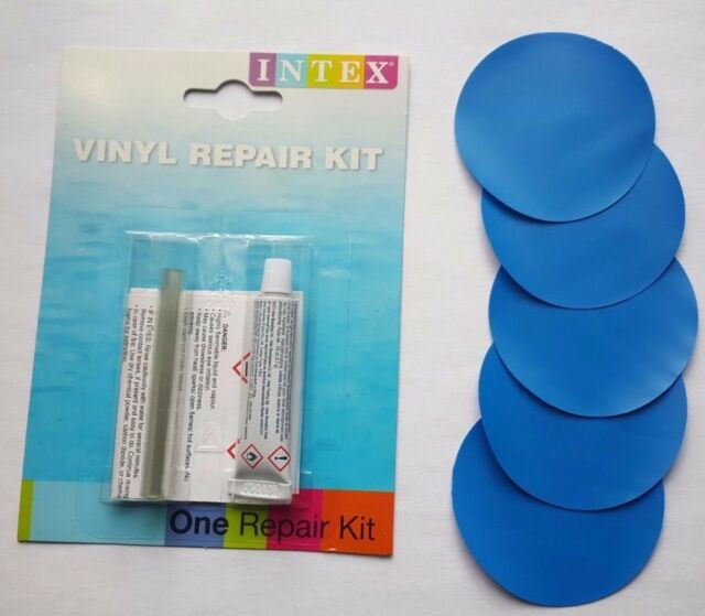 Above Ground Pool Patch
 Round Vinyl PVC Repair Patch Glue Kit for Ground