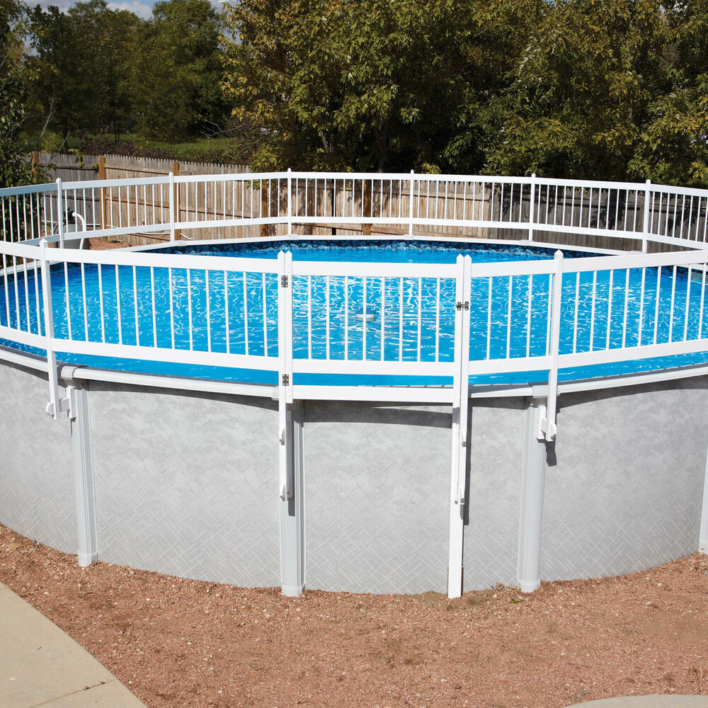 Above Ground Pools Fence Kits
 Protect A Pool Fence Kit A 8 Section Base Kit Tan