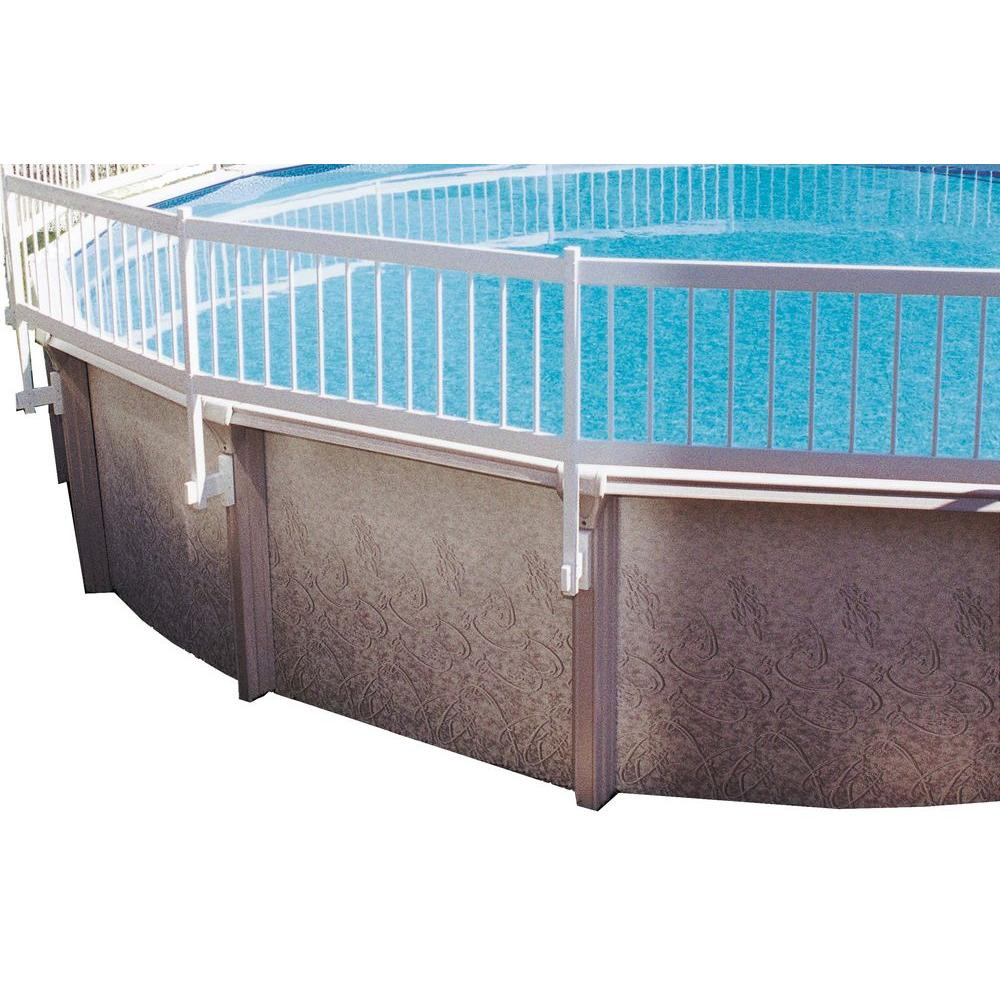 Above Ground Pools Fence Kits
 GLI Pool Products Ground Pool Fence Kit 8 Section