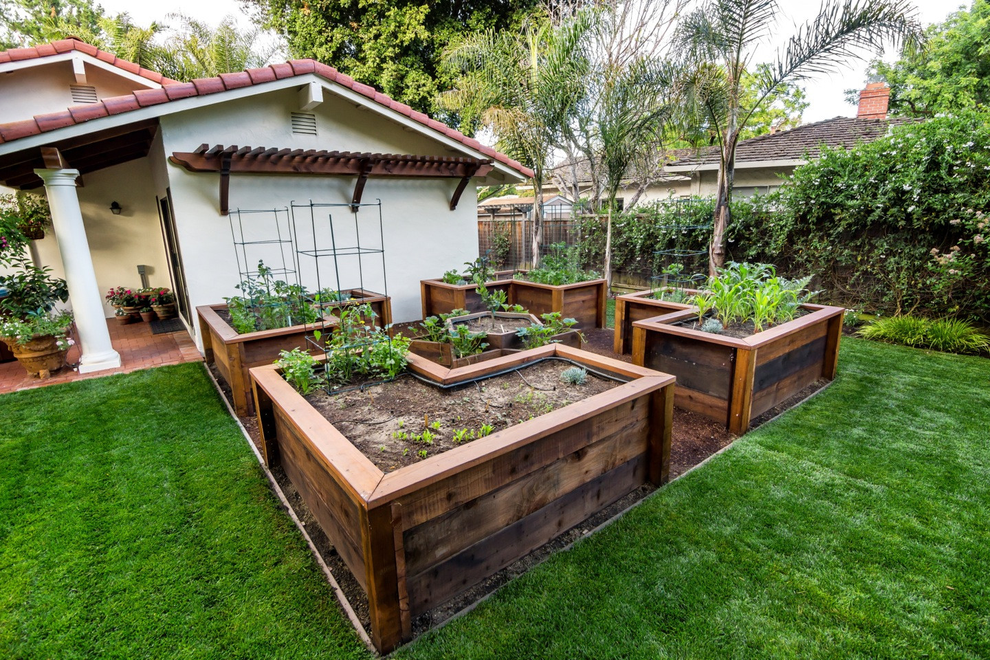 Above Ground Vegetable Garden
 Raised Bed Ve able Garden Casa Smith Designs