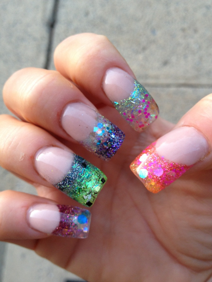 Acrylic Nail Color Ideas
 30 best Colored acrylic nails images on Pinterest