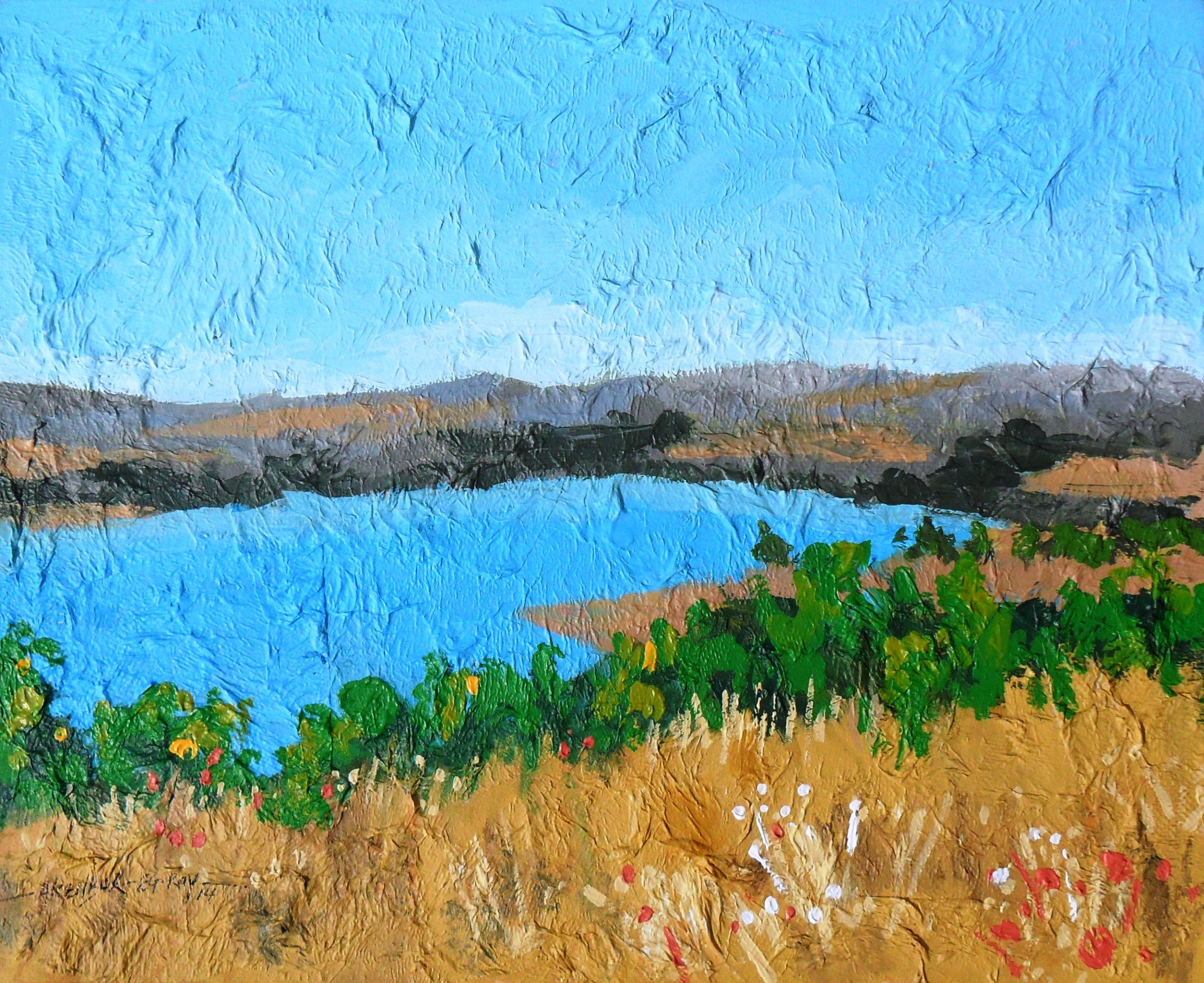 Acrylic Paint Landscape
 Landscape Painting – Eghoartculture