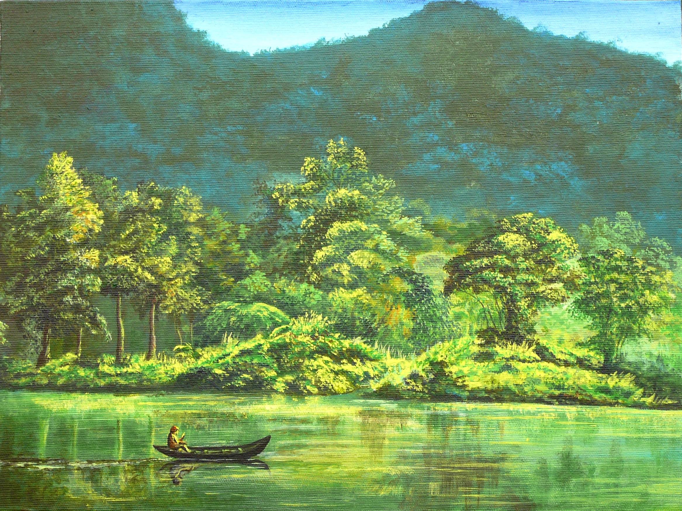Acrylic Paint Landscape
 Rana Paintings