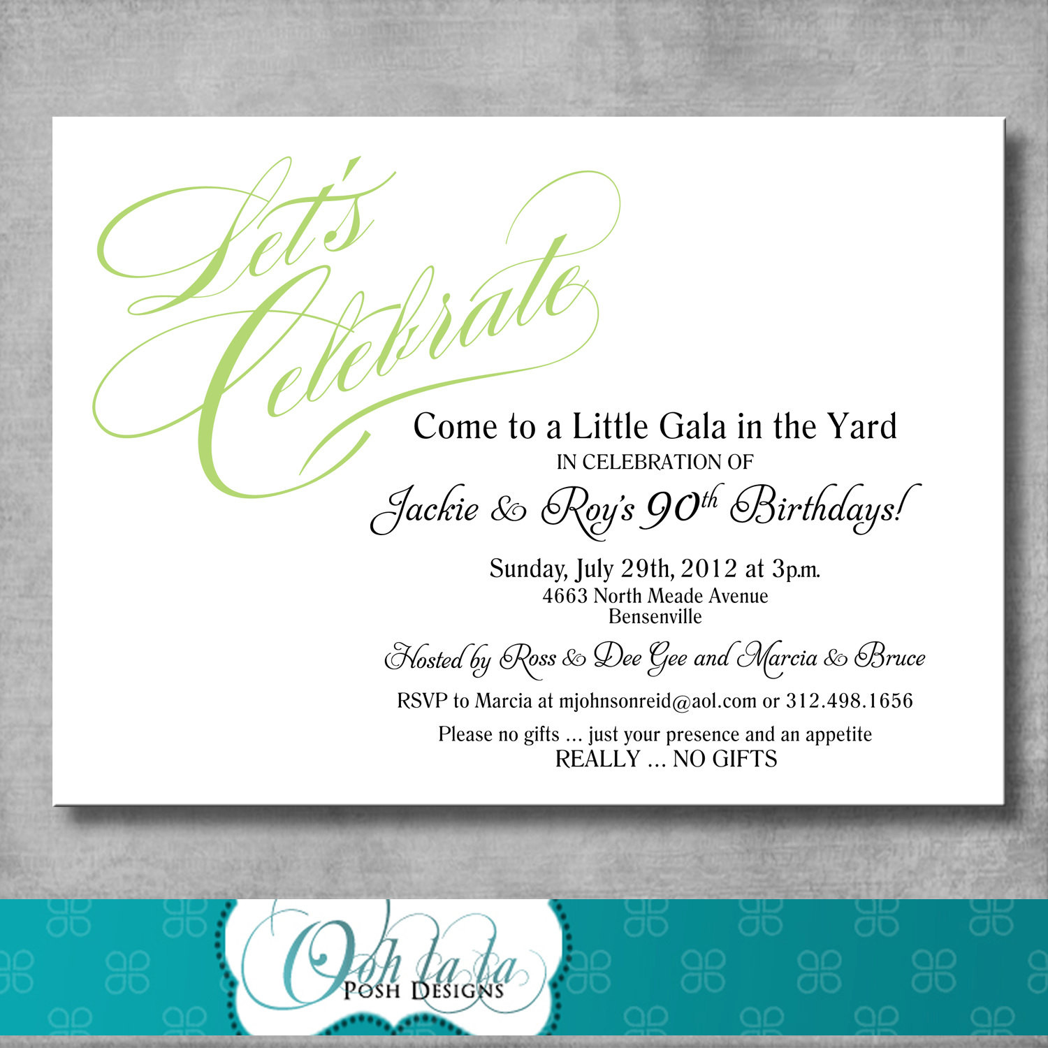 Adult Birthday Party Invitations
 Printable Adult Birthday Party Invitation DIY CUSTOMIZABLE