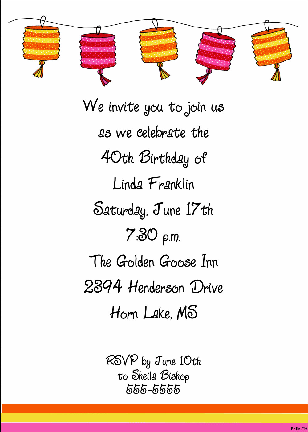 Adult Birthday Party Invitations
 Invitations for Birthday Party for Adults
