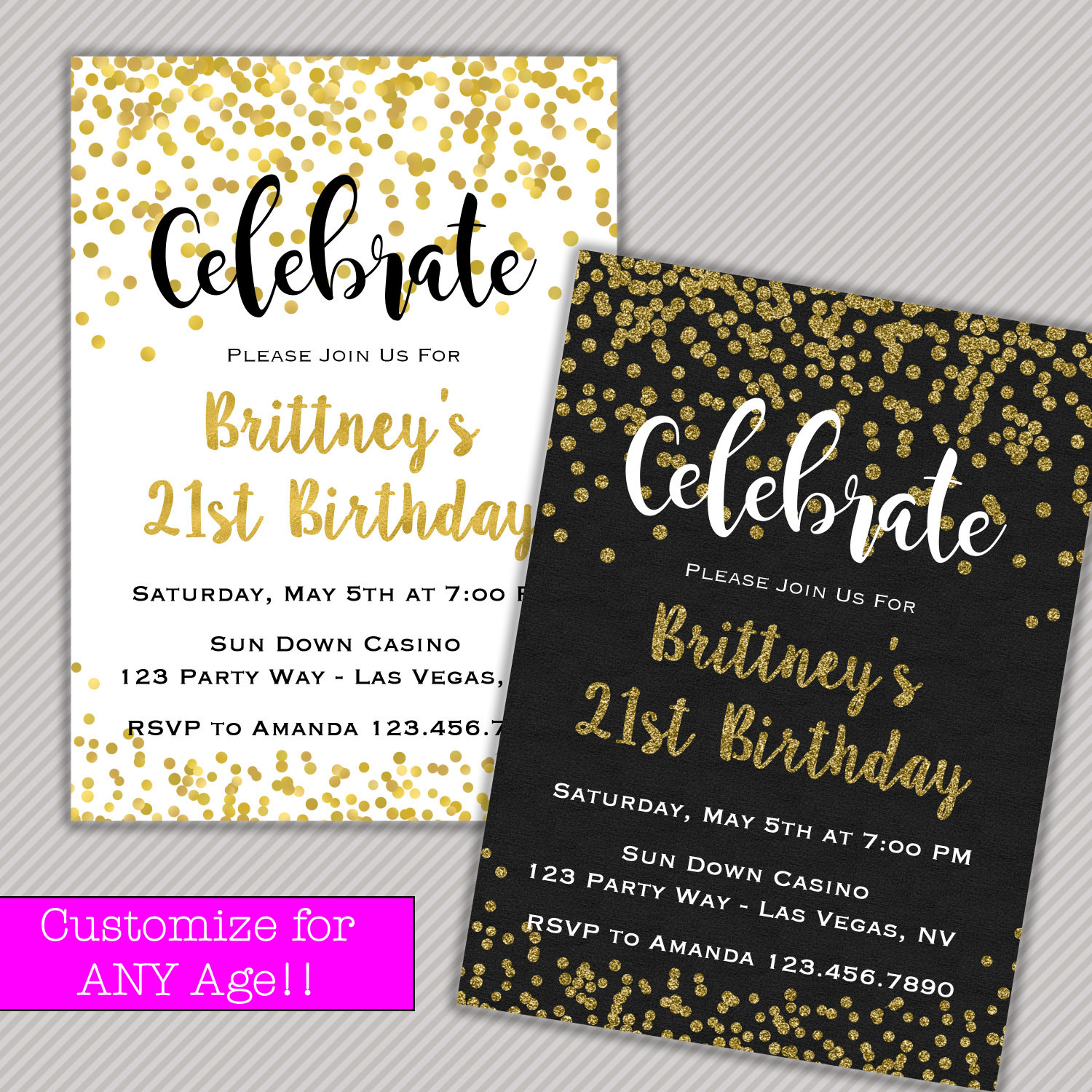 Adult Birthday Party Invitations
 Adult Birthday Invitation Adult Party by SophisticatedSwan
