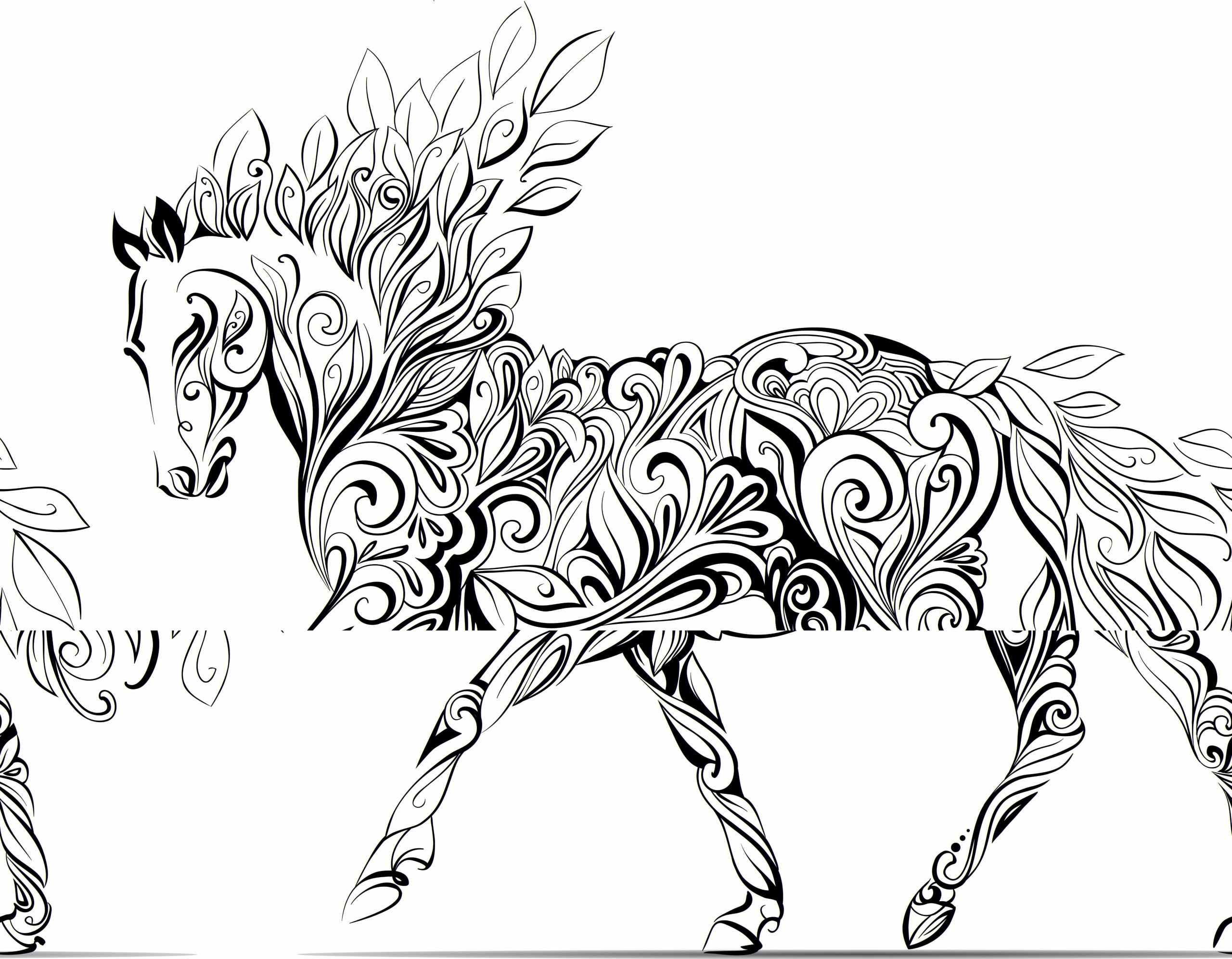 Adult Coloring Book Horse
 adult horse coloring pages children a to color wallpapers