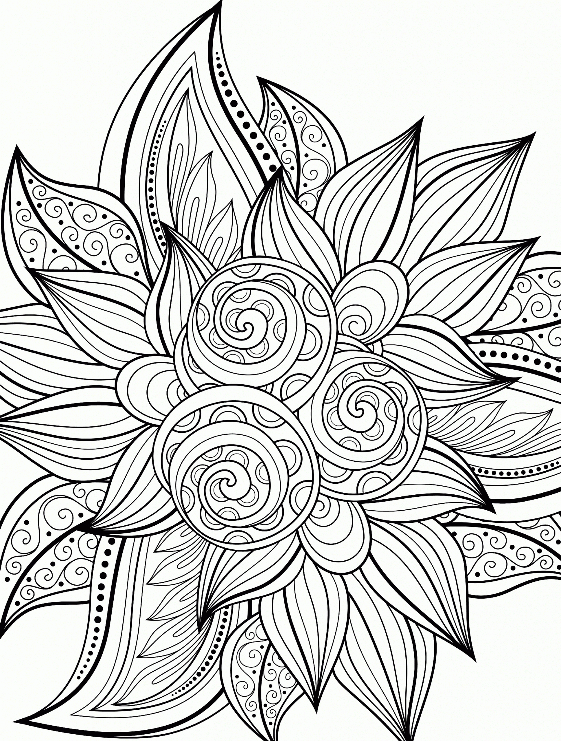 Adult Coloring Book Images
 Free Printable Coloring Pages Adults ly Coloring Home