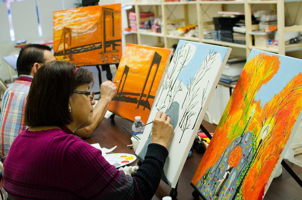 Adult Craft Classes
 Adult Art Classes Art Fun Studio