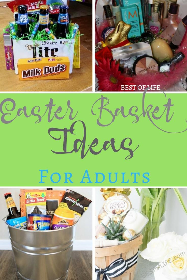 Adult Gift Ideas
 Easter Basket Ideas for Adults
