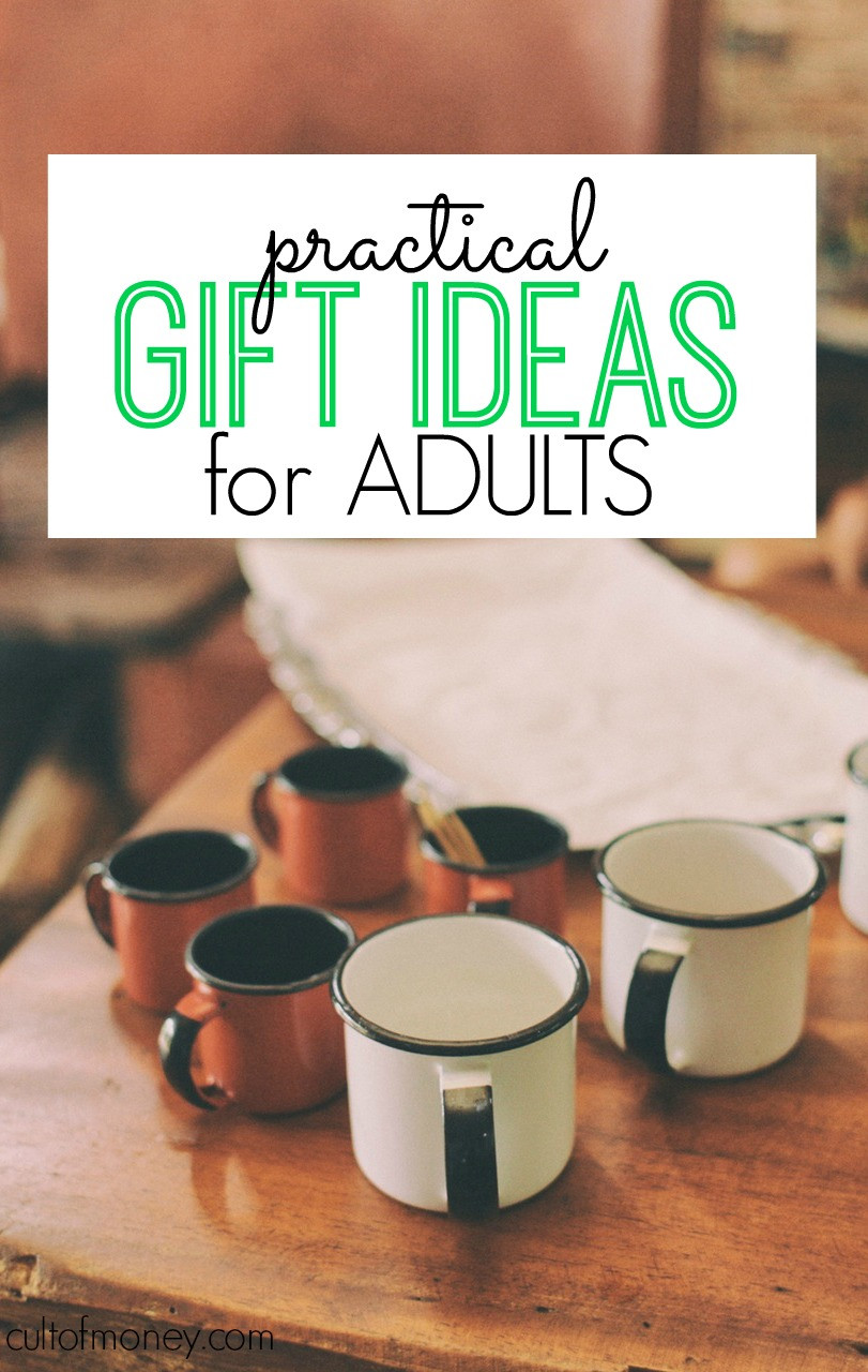 Adult Gift Ideas
 Practical Gift Ideas for Adults