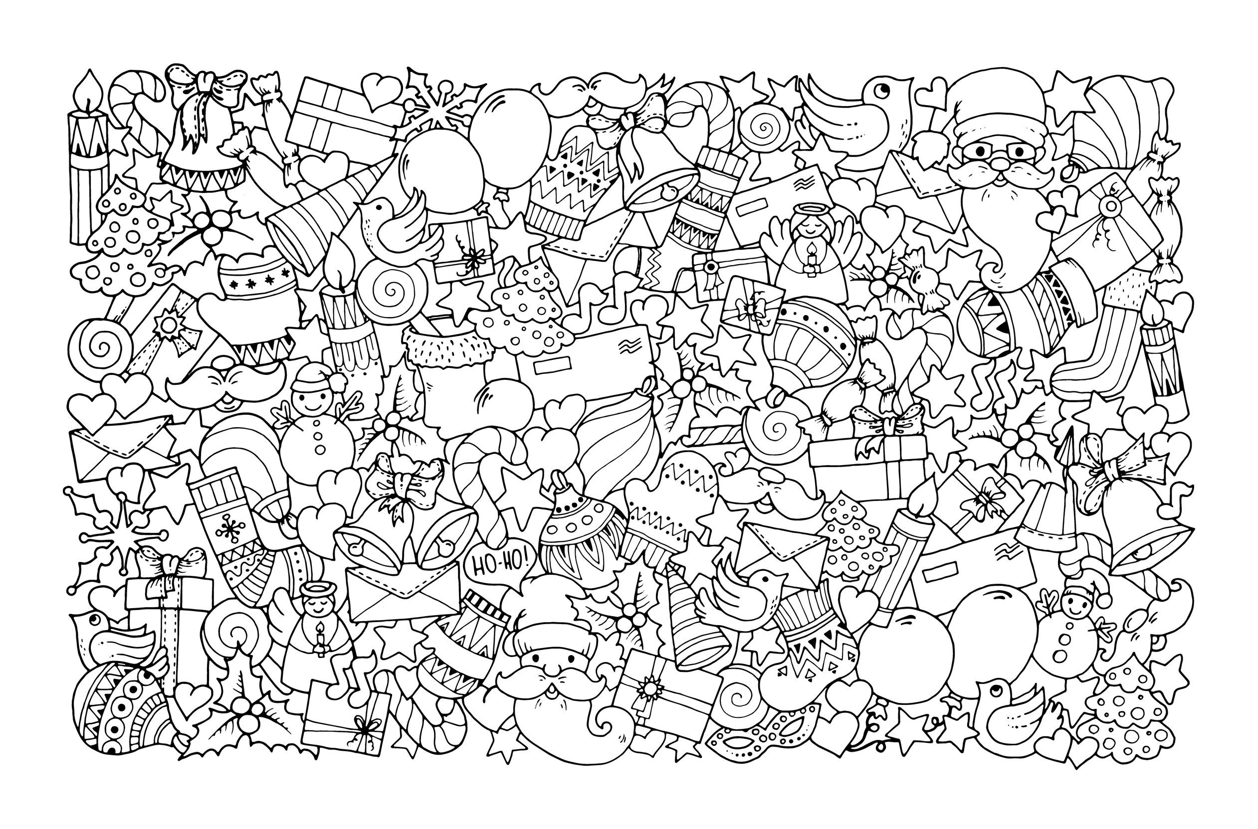 Adult Holiday Coloring Pages
 Christmas Coloring Pages for Adults Best Coloring Pages