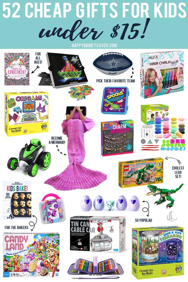 Affordable Gifts For Kids
 52 Cheap Gifts for Kids under $15