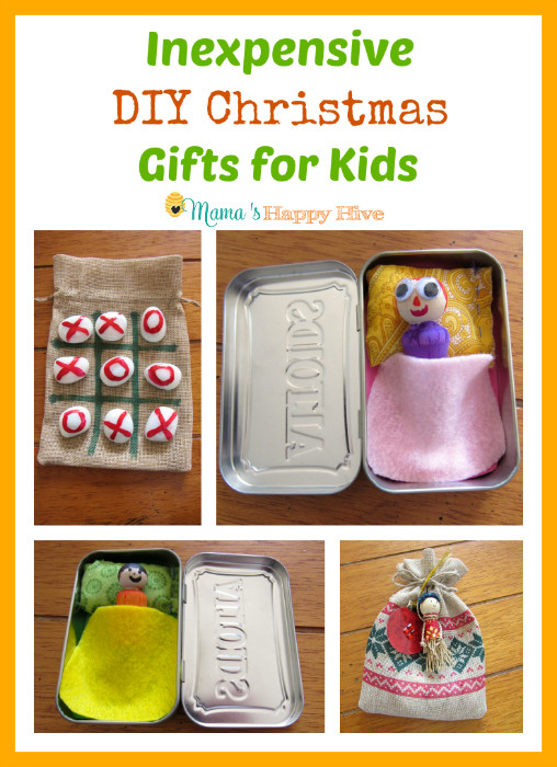 Affordable Gifts For Kids
 Inexpensive DIY Christmas Gifts for Kids Mama s Happy Hive