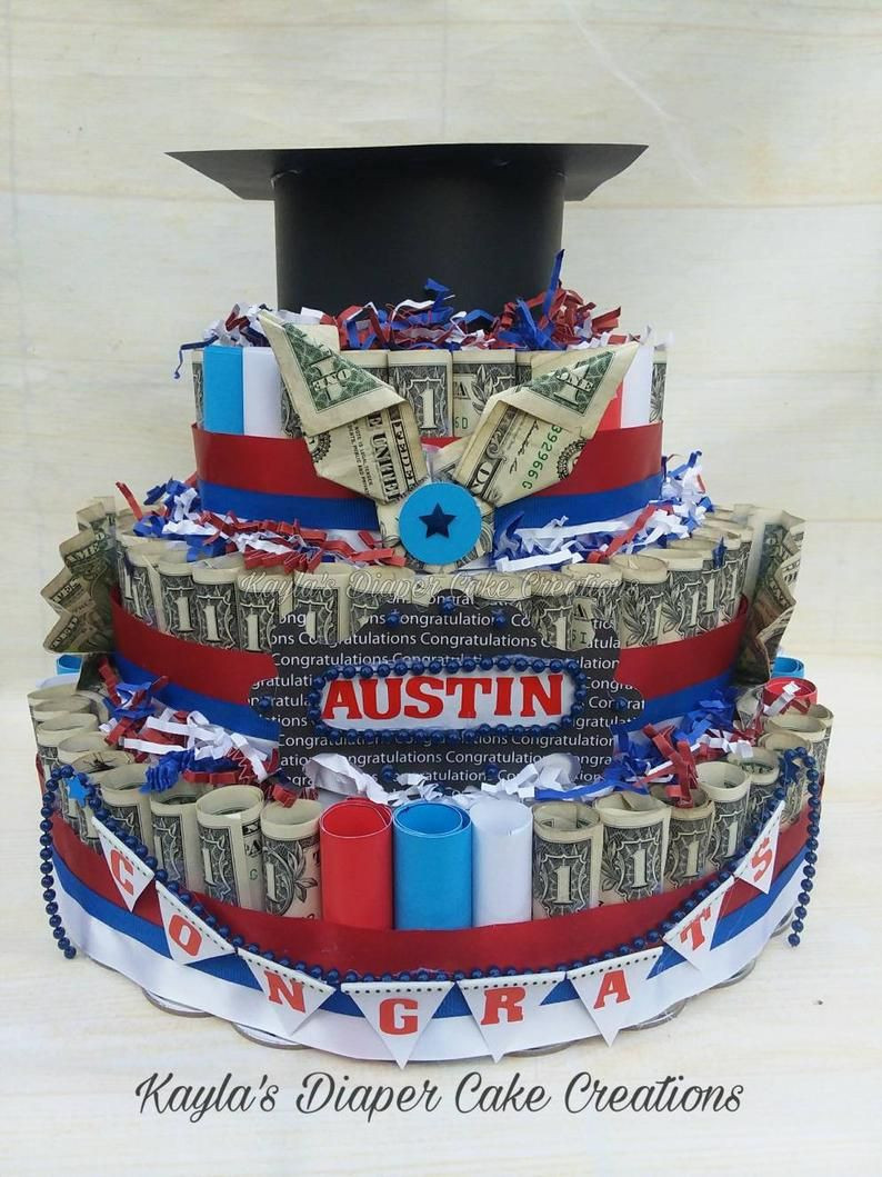 Air Force Graduation Gift Ideas
 Graduation money cake air force graduation t unique