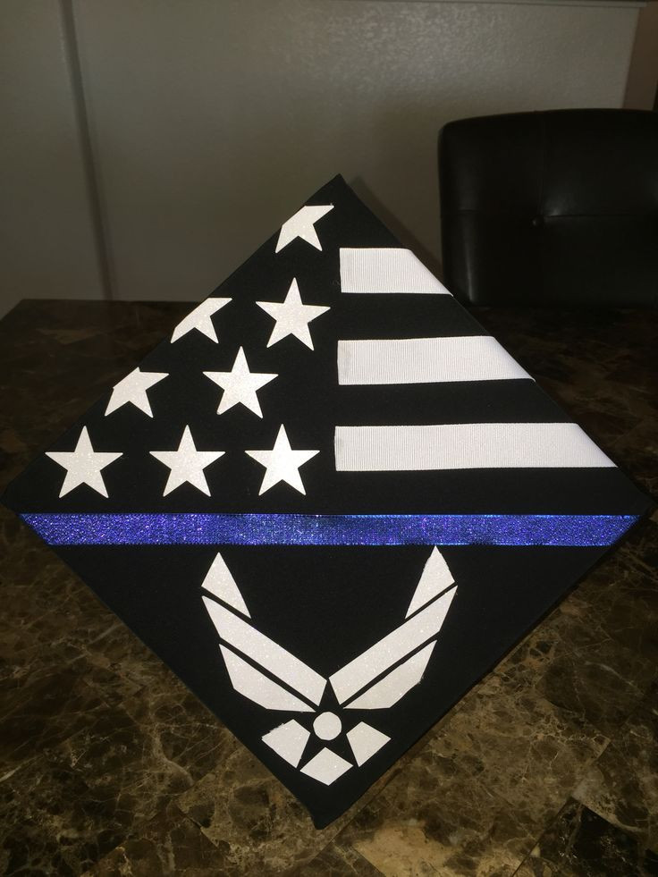 Air Force Graduation Gift Ideas
 Decorated Graduation Cap Criminal Justice major ining