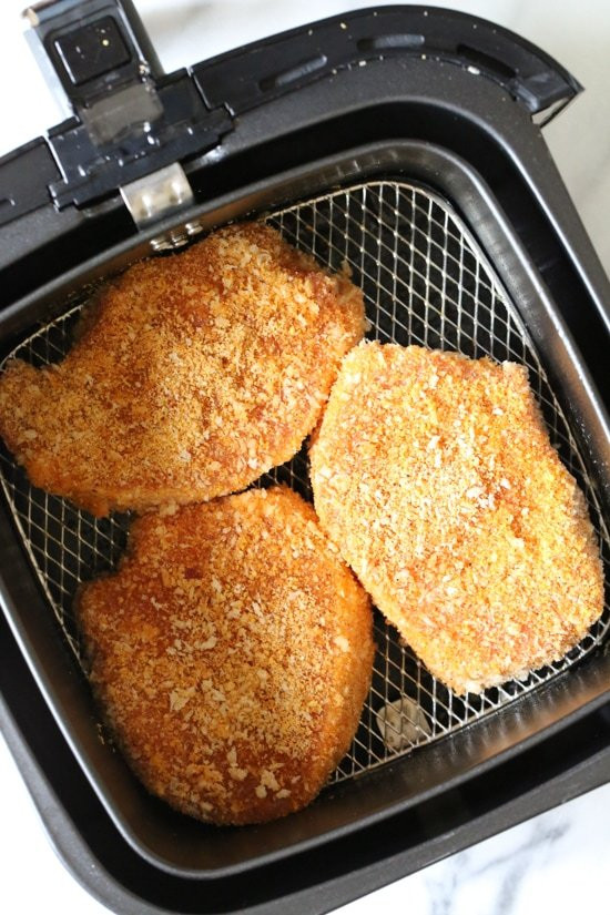 Air Fryer Bone In Pork Chops
 Crispy Breaded Pork Chops Easy Air Fryer Recipe