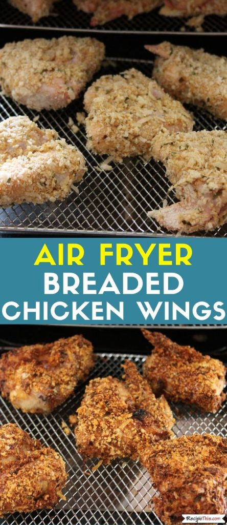 Air Fryer Breaded Chicken Wings
 Air Fryer Breaded Chicken Wings