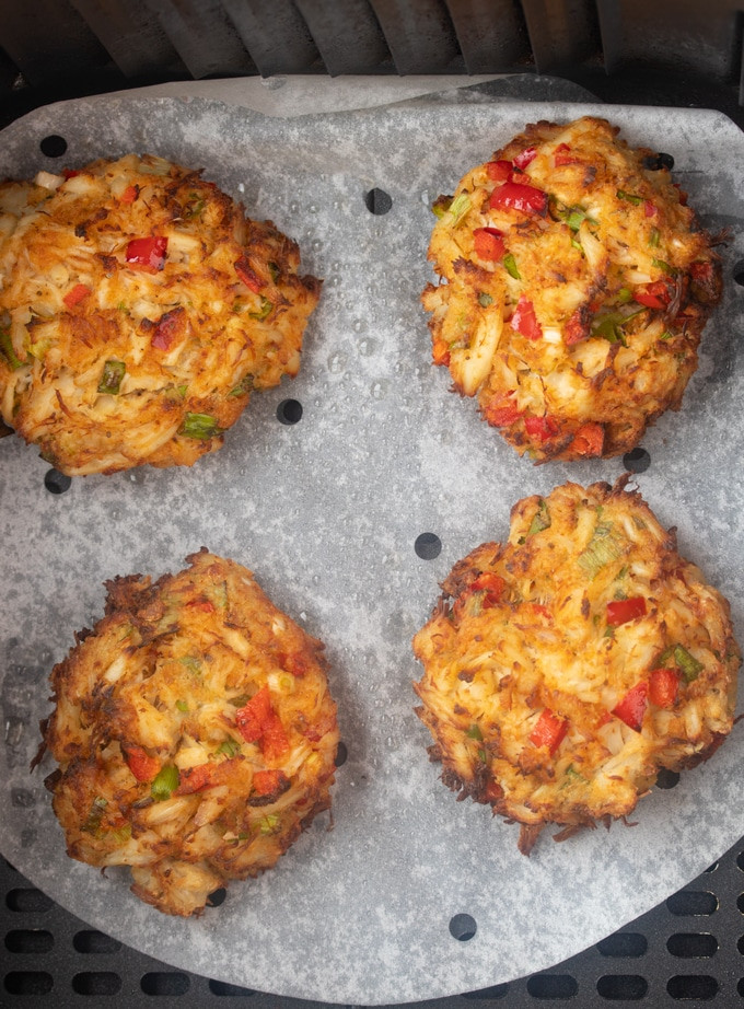 Air Fryer Crab Cakes
 Easy Air Fryer Crab Cakes My Forking Life