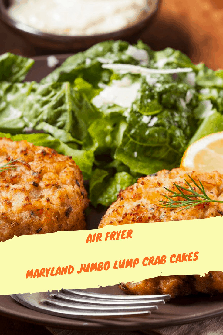Air Fryer Crab Cakes
 Air Fryer Maryland Jumbo Lump Crab Cakes