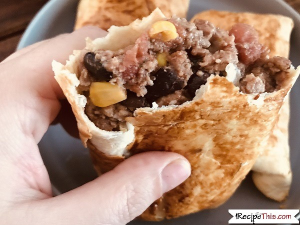 Air Fryer Ground Beef Recipes
 Air Fryer Chimichangas
