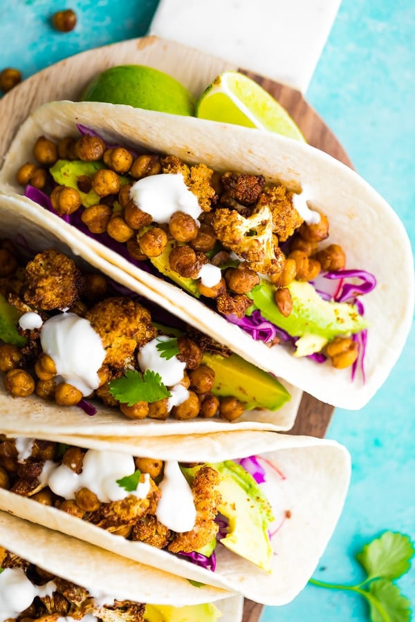 Air Fryer Weight Loss Recipes
 Cauliflower Chickpea Tacos