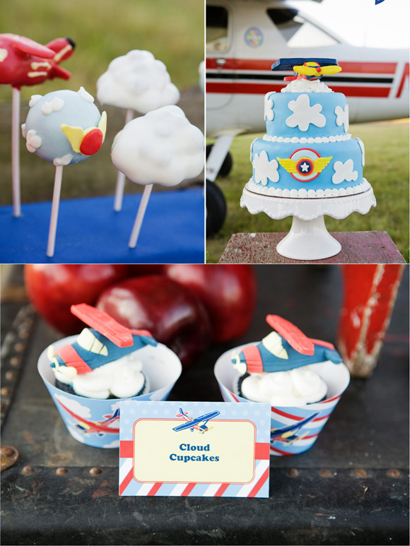 Airplane Birthday Party Decorations
 Little Pilot