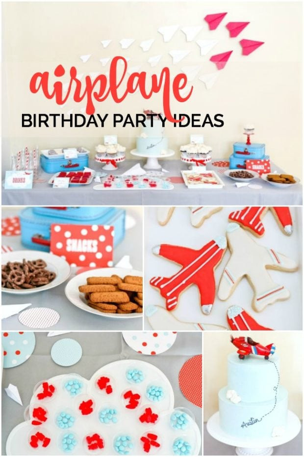 Airplane Birthday Party Decorations
 Airplane Birthday Party Spaceships and Laser Beams