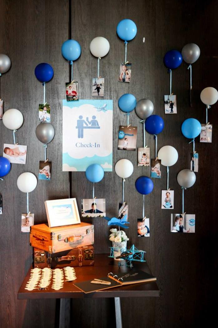 Airplane Themed Birthday Party Ideas
 Kara s Party Ideas Airplane Birthday Party Planning Ideas