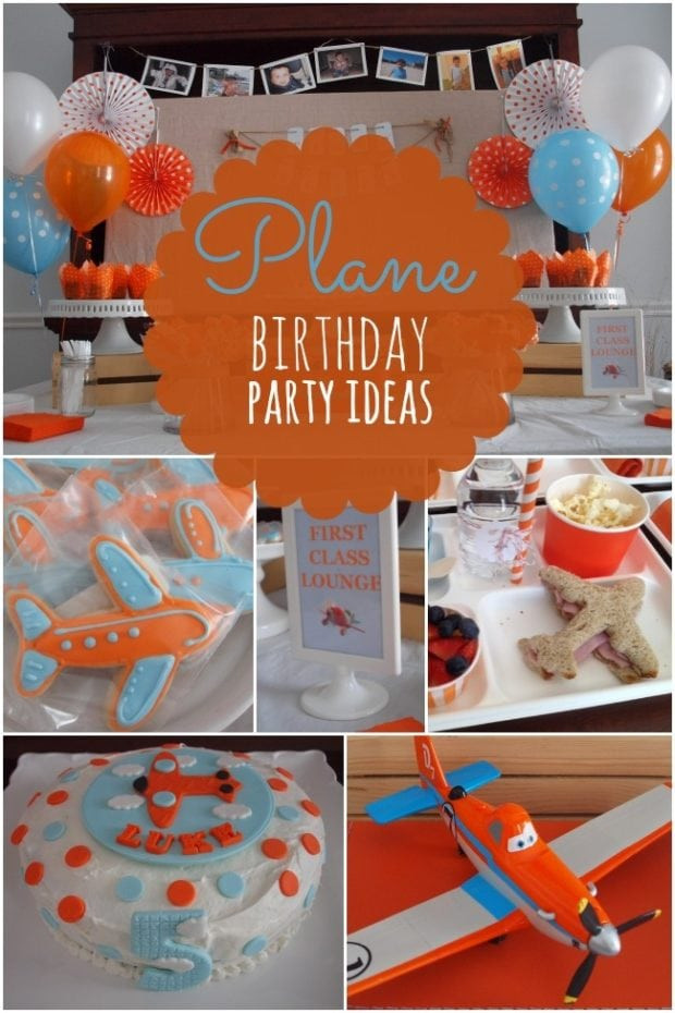 Airplane Themed Birthday Party Ideas
 Boy s Plane Themed Birthday Party Ideas Spaceships and