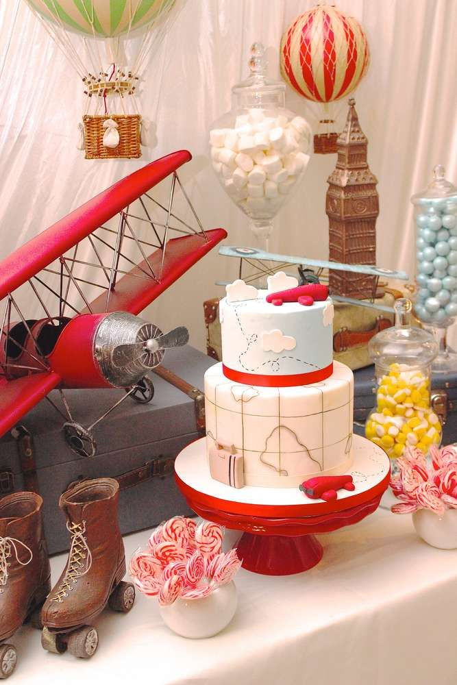 Airplane Themed Birthday Party Ideas
 343 best Airplane Party Ideas images on Pinterest