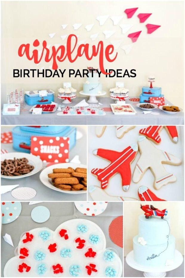 Airplane Themed Birthday Party Ideas
 Airplane Birthday Party Spaceships and Laser Beams