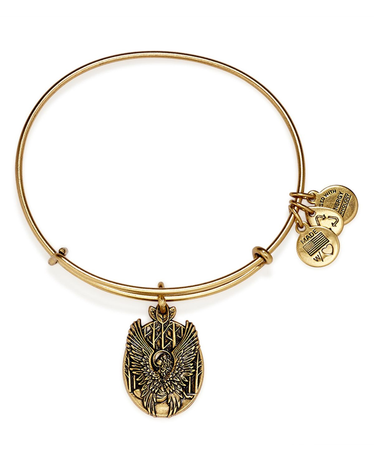 Alex And Ani Bracelets   Lyst Alex and ani Guardian Love Expandable Wire