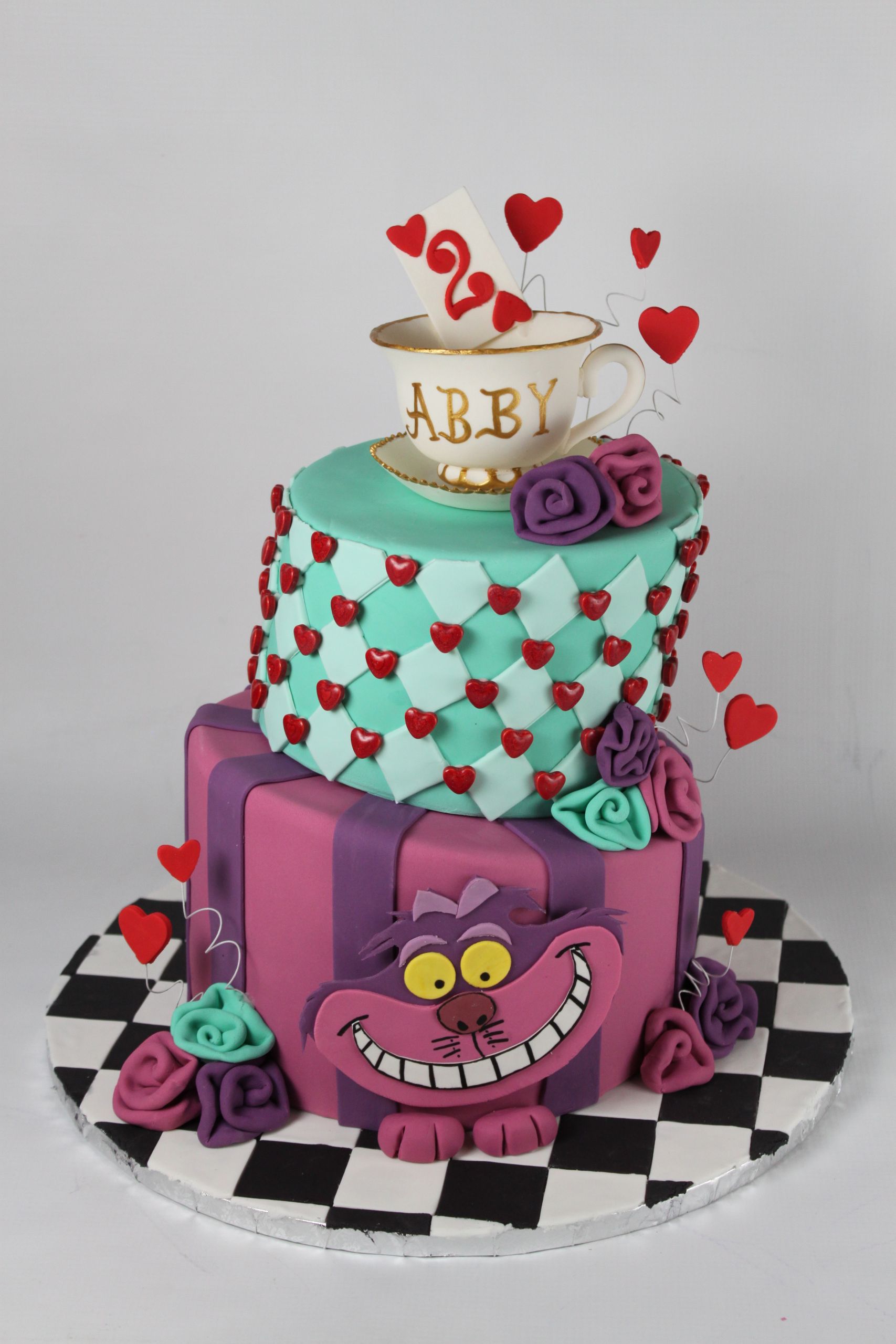 Alice In Wonderland Birthday Cake
 Alice In Wonderland Cake