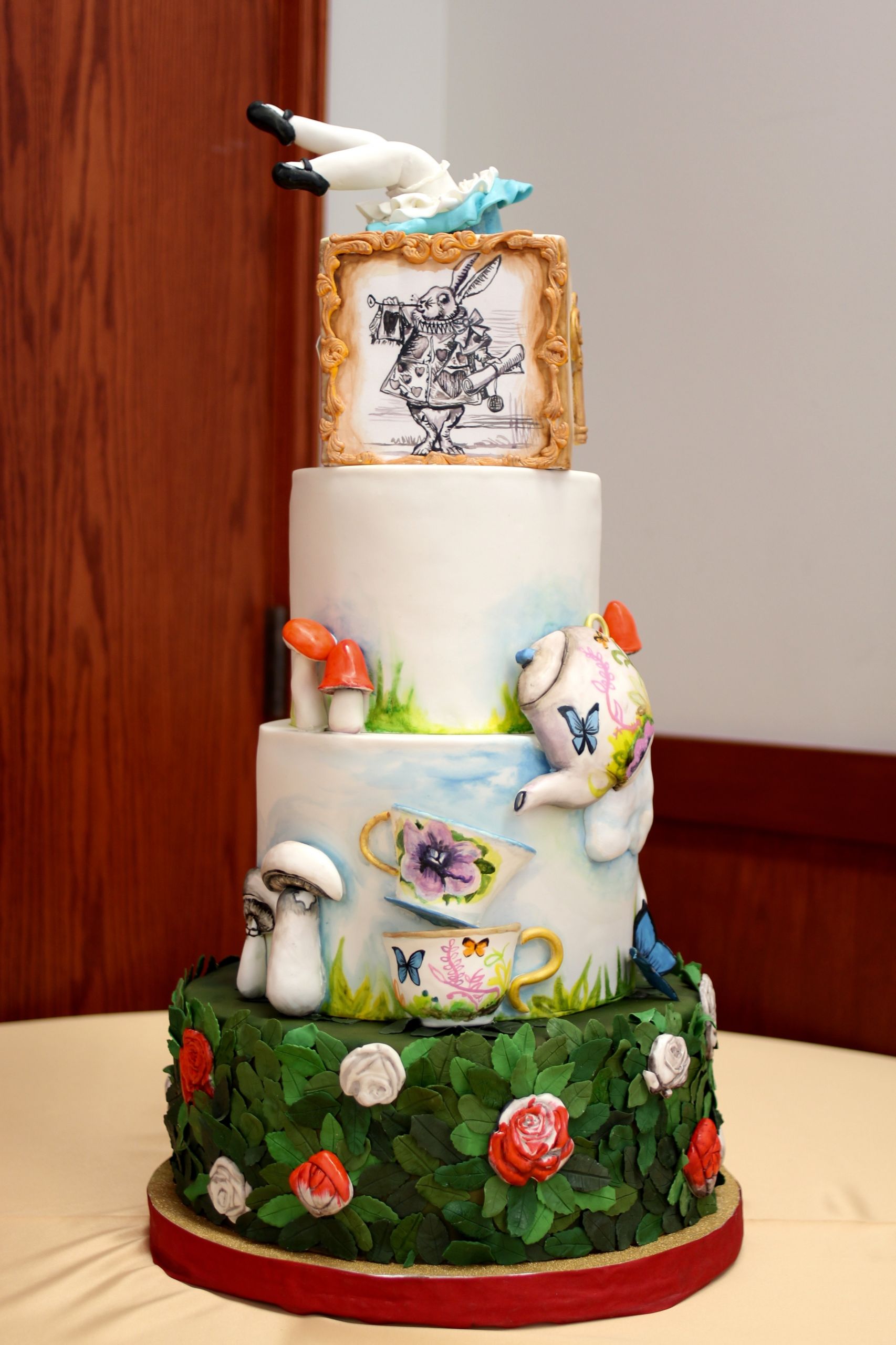 Alice In Wonderland Birthday Cake
 Alice In Wonderland Cake CakeCentral