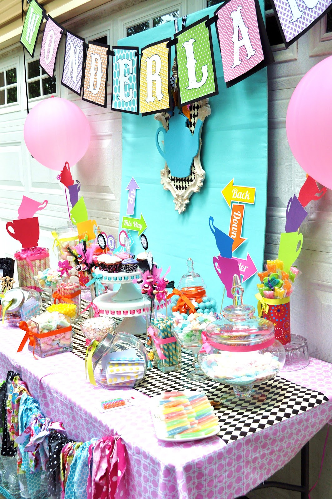 Alice In Wonderland Birthday Party Supplies
 Meghily s ALICE IN WONDERLAND PARTY