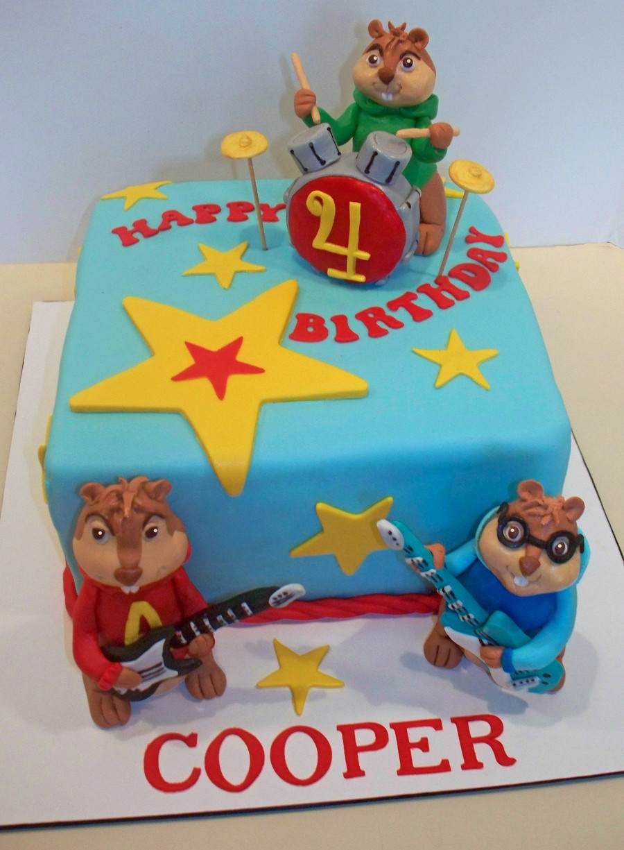 Alvin And The Chipmunks Birthday Cake
 Alvin And The Chipmunks Cake CakeCentral