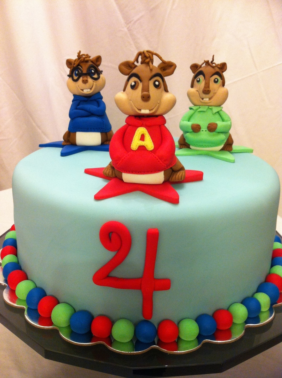 Alvin And The Chipmunks Birthday Cake
 Alvin And The Chipmunks CakeCentral