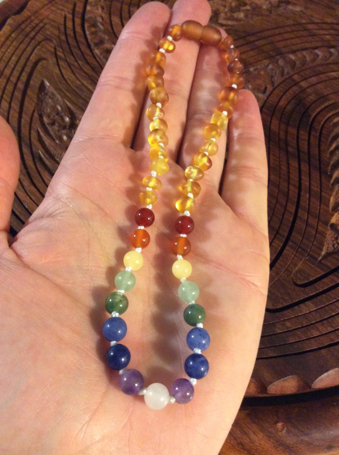 Amber Necklaces For Babies
 LIL RAINBOW BABY Baltic Amber Teething Necklace Teething