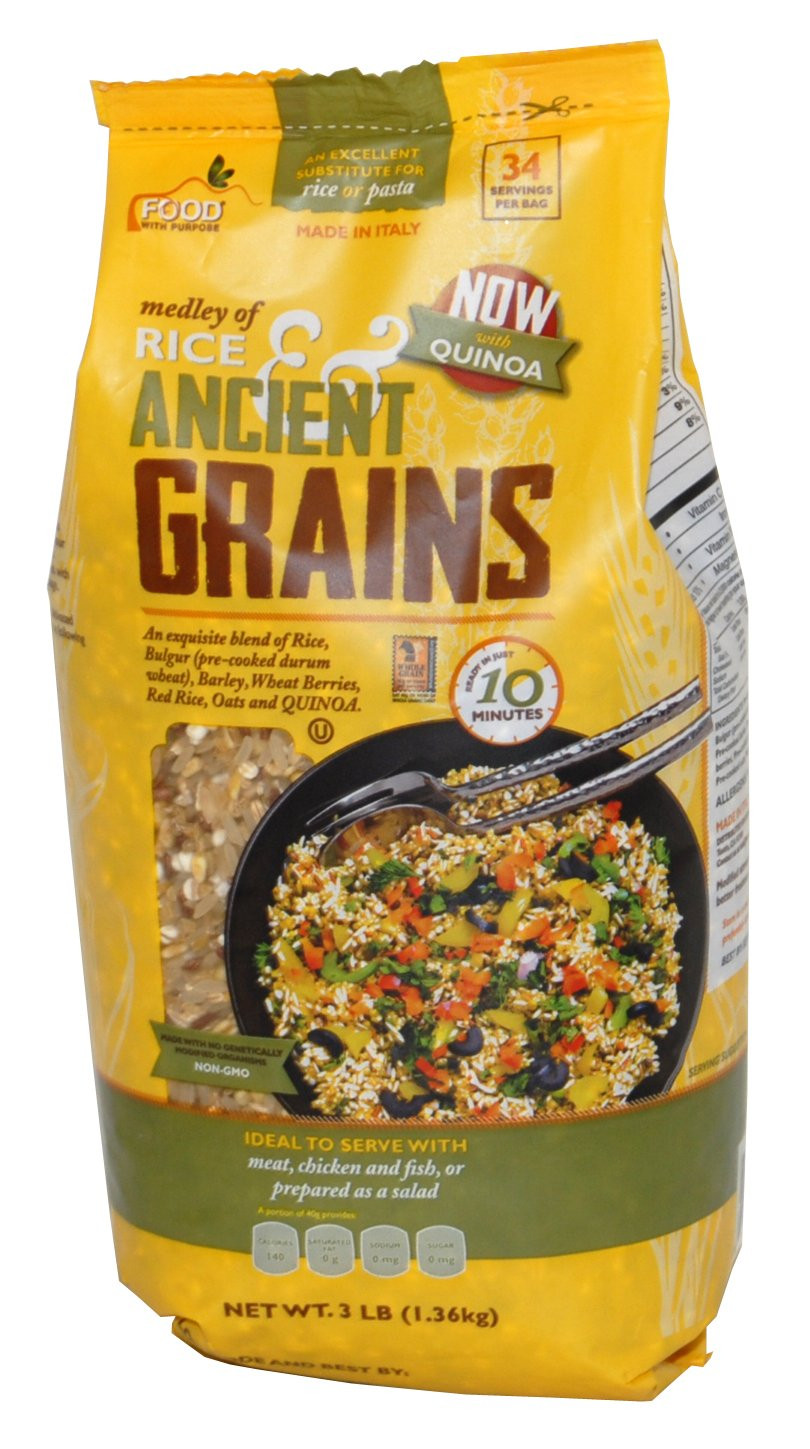 Ancient Grain Quinoa
 Amazon Ancient Grains Medley of Rice Now With Quinoa