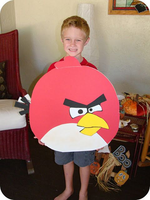 Angry Bird Costume DIY
 Angry Birds costume tutorial