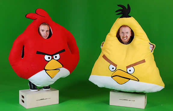 Angry Bird Costume DIY
 Angry Birds Costumes