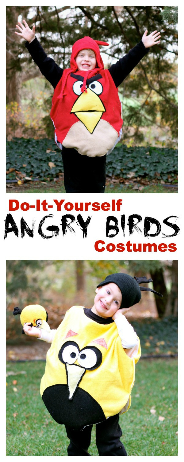 Angry Bird Costume DIY
 DIY Angry Bird Costumes I Can Teach My Child