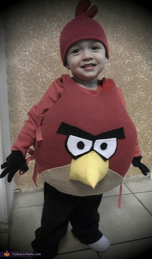 Angry Bird Costume DIY
 Little Angry Bird Halloween Costume Contest at Costume