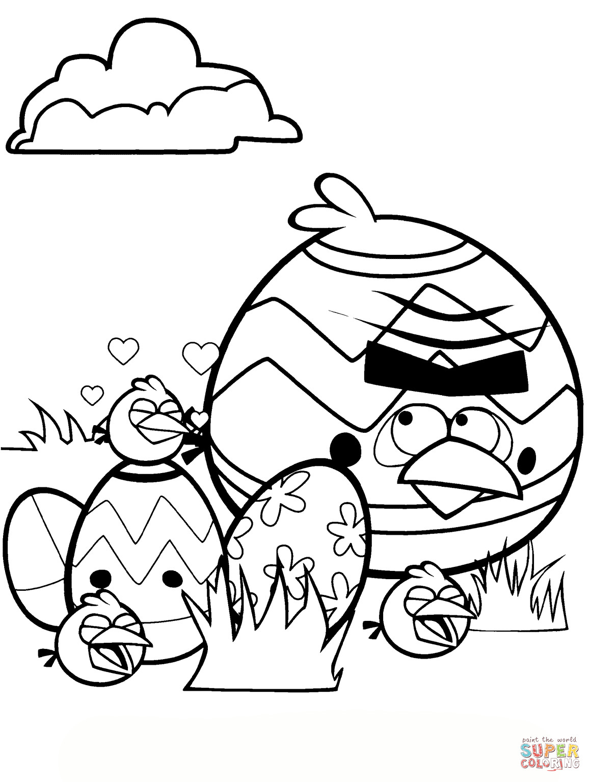 Angry Bird Printable Coloring Pages
 15 Best Printable Angry Birds Colouring Pages for Kids