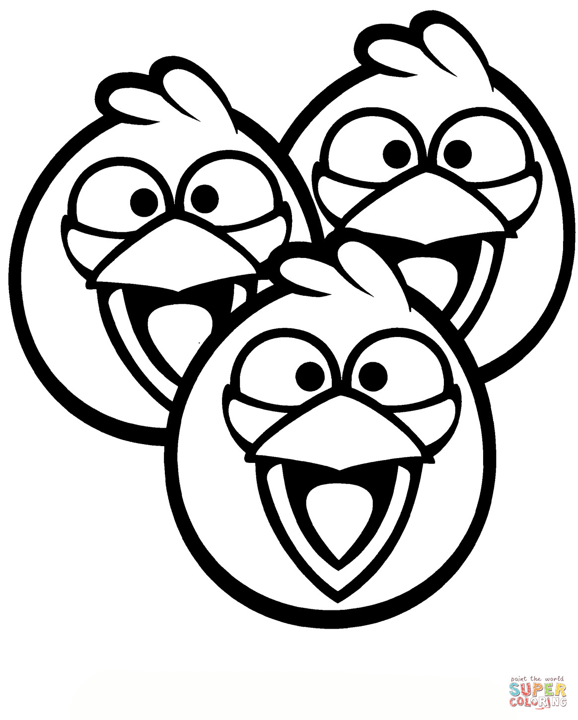 Angry Bird Printable Coloring Pages
 Angry Bird Coloring Pages Pdf at GetColorings
