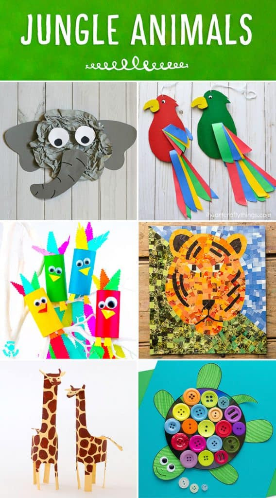 Animal Art Projects For Kids
 Elephant Craft for Kids Using Crumpled Newspaper Buggy