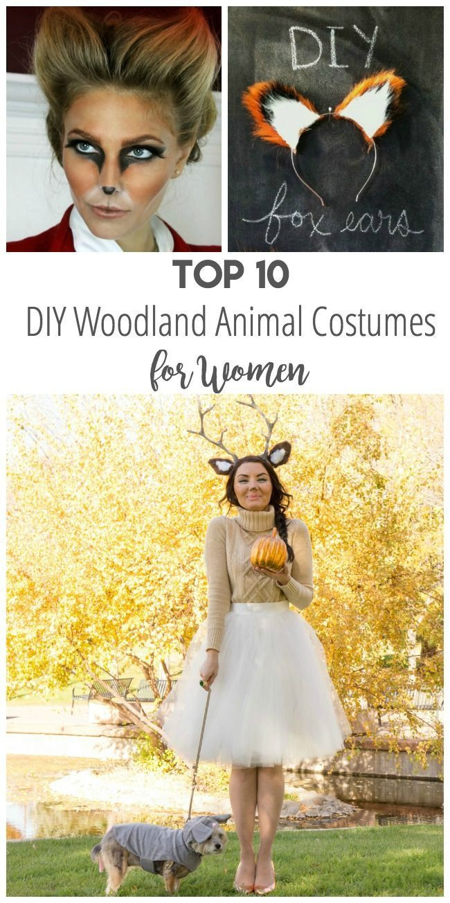 Animal Costumes For Adults DIY
 Top 10 DIY Woodland Animal Costumes for Women animals