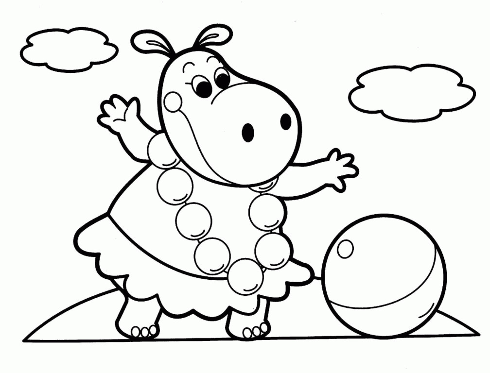 Animals Coloring Pages For Kids
 Easy Animal Coloring Pages For Kids Coloring Home