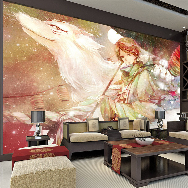 Anime Bedroom Wallpaper
 Custom Anime wallpaper Room Decor Natsume s